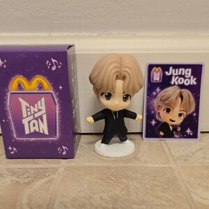 McDonald's Tiny Tan BTS Jung Kook Action Figure Toy